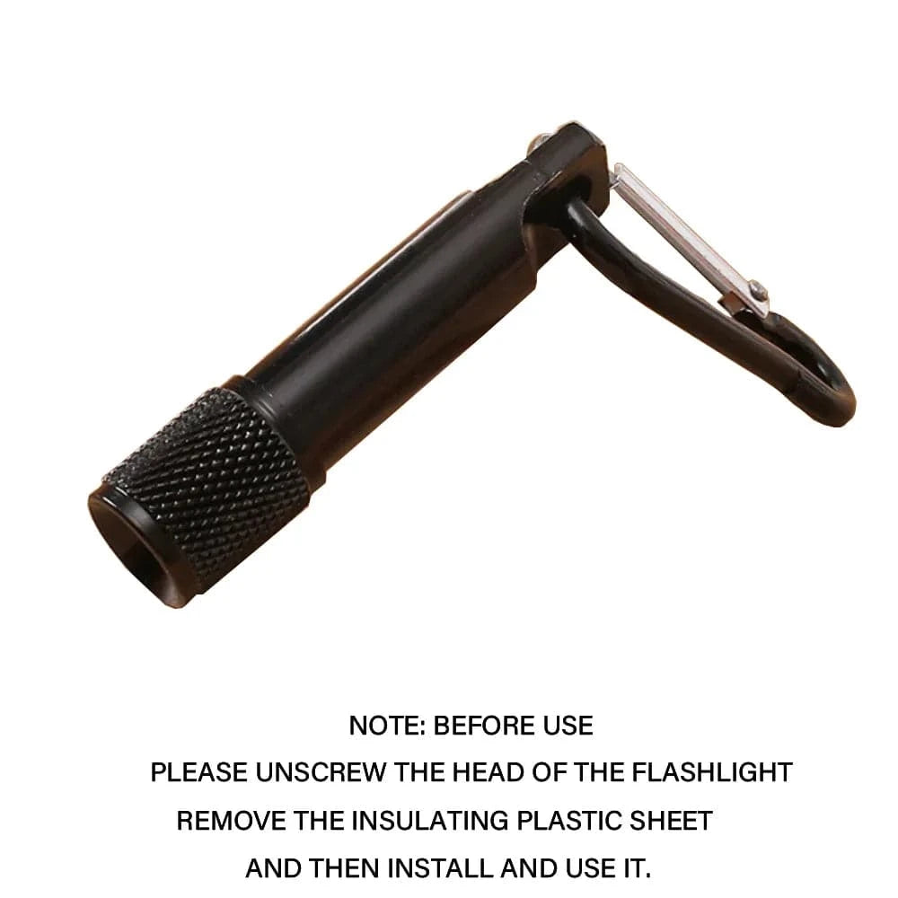 Outdoor Handheld Flashlight Small Strong Light Portable Outdoor Rechargeable Super Bright Work Light Multifunctional Flashlight-WAYBIKER
