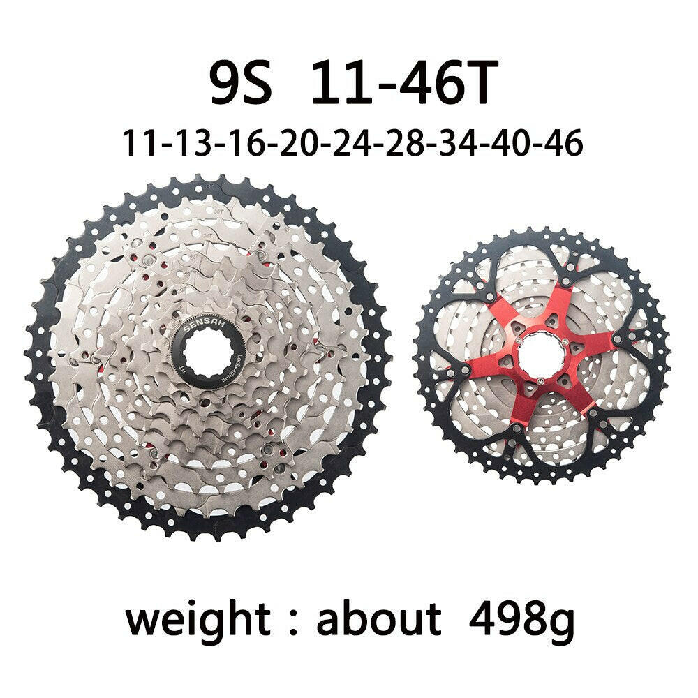 SENSAH Mountain Bike 8 9 10 11 12 Speed Velocidade Bicycle Cassette MTB Freewheel Sprocket 40T 42T 46T 50T 52T for HG HUB-WAYBIKER