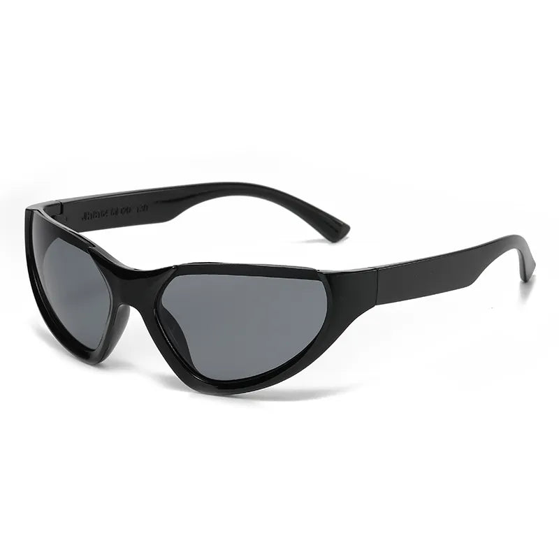 Cycling Steampunk Y2K Sunglasses Women Men Brand Design Sports Punk Sun Glasses Summer Unisex Mirror Shades UV400-WAYBIKER