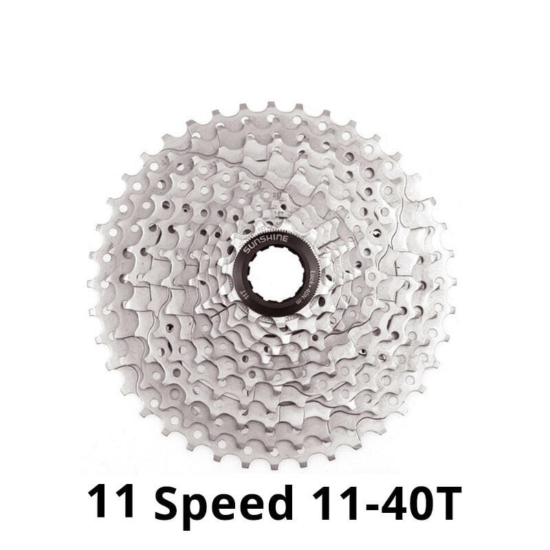 SUNSHINE 9 Speed MTB Road Bike Freewheel Cassette Flywheel 9S 25/28/32/36/40/42/46/50T for SHIMANO M370 M390 M4000 M590 Sram 9v-WAYBIKER