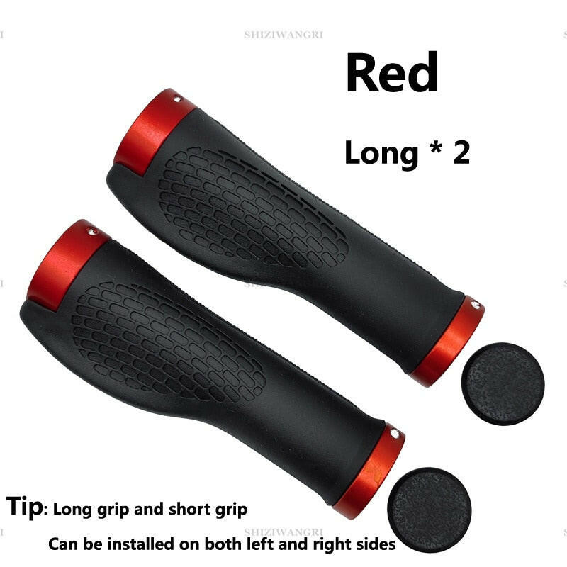 Bicycle Handlebar Grips Short Long Grip Integrated Rubber handle MTB Cycling Hand Rest Mountain Bike Grip Grippings BMX Grips-WAYBIKER