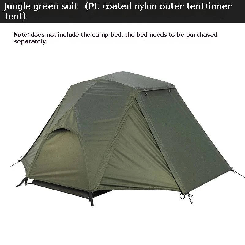 Difeike customer exposed camping beds, tents, single person hiking tents, lightweight overnight shelter for rain protection-WAYBIKER
