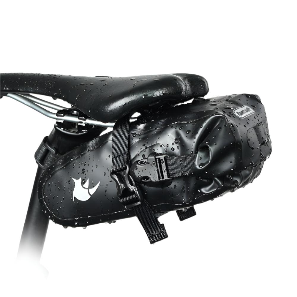 Rhinowalk 1.5L Bicycle Saddle Bag Full Waterproof Cycling Seat Bag MTB Road Bicycle Repair Tools Bag bisiklet aksesuar TF550-WAYBIKER