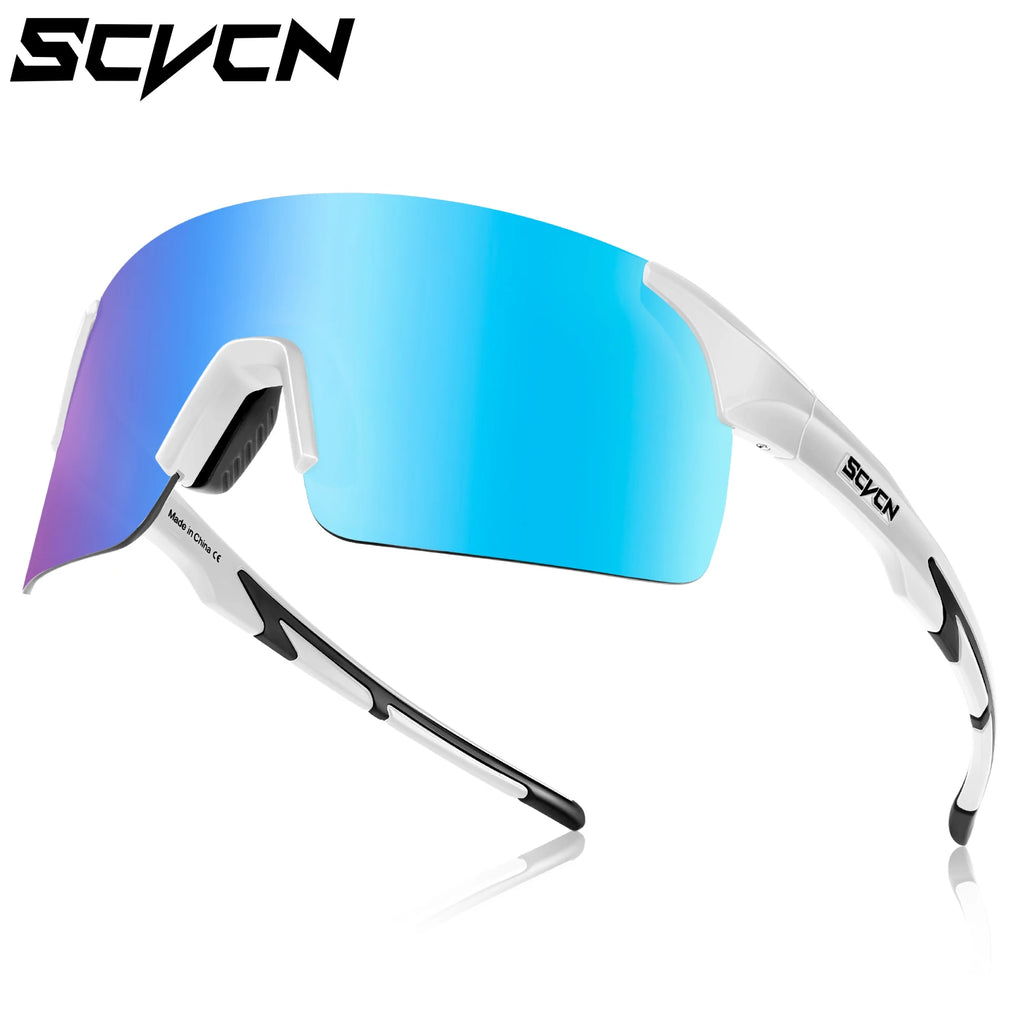 SCVCN Outdoor Anti Fog Photochromic Sunglasses Men Road Anti-fog Cycling Glasses Bicycle Women Bike MTB UV400 Sports Eyewear
