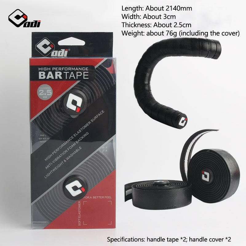 ODI Bike Handlebar Tape Professional Road Bike PU EVA Wrap Non-slip Comfortable Cycling Balance Bar Tape Bicycles Accessories-WAYBIKER