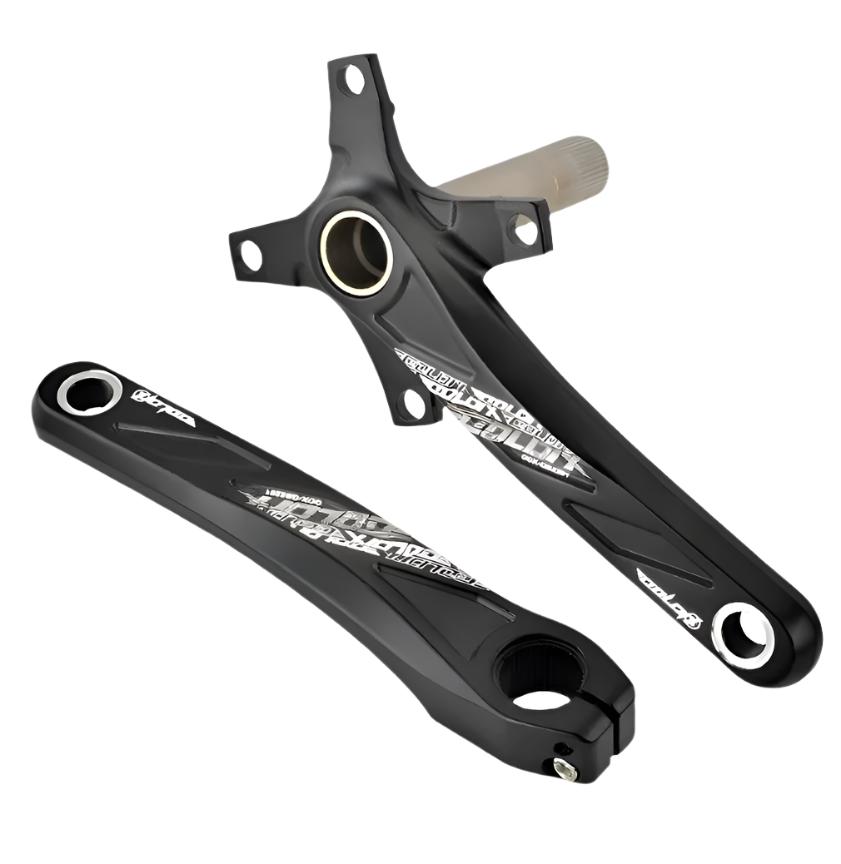 GOLDIX 104BCD Wide & Narrow Tooth Mountain Bike Parts Crankset 170/175mm Cranks Round/Oval Chainrings 32T/34T/36T/38T MTB-WAYBIKER