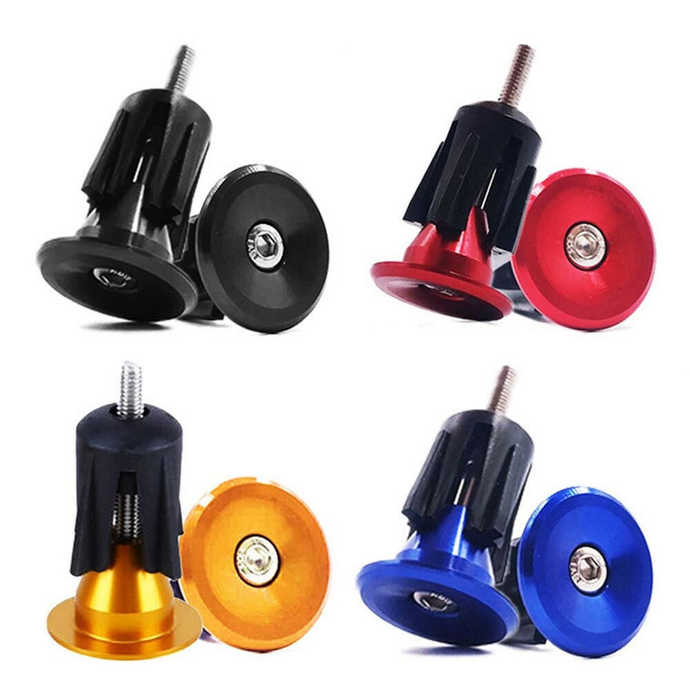 Bicycle Bar End Plugs Outdoor Cycles Biking Aluminum Handlebar BEPs for MTB Road Folding Bike Parts-WAYBIKER