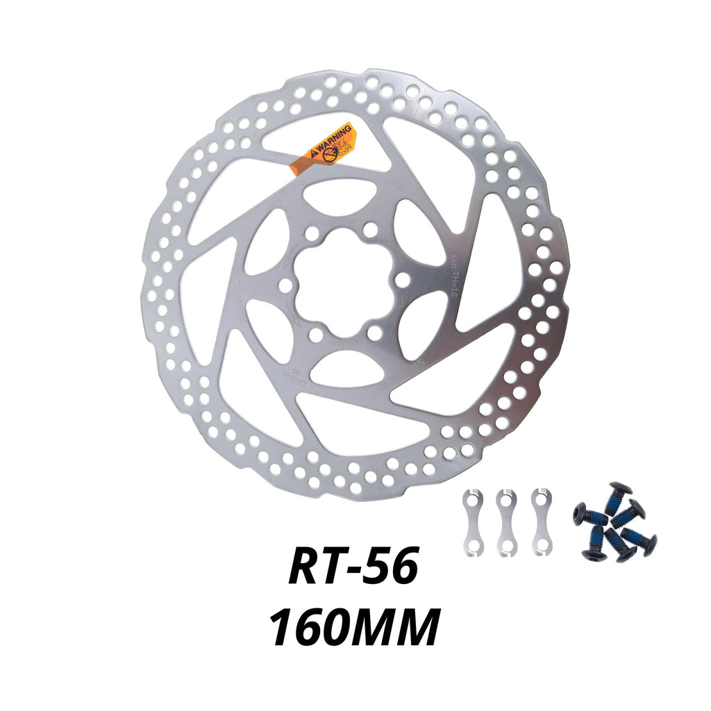 Shimano Deore XT RT86 SLX RT76 RT66 RT56 RT26 Bike Brake Disc 6 Bolt Rotors for MTB Mountain Bicycle Disc 160MM 180MM 203MM-WAYBIKER