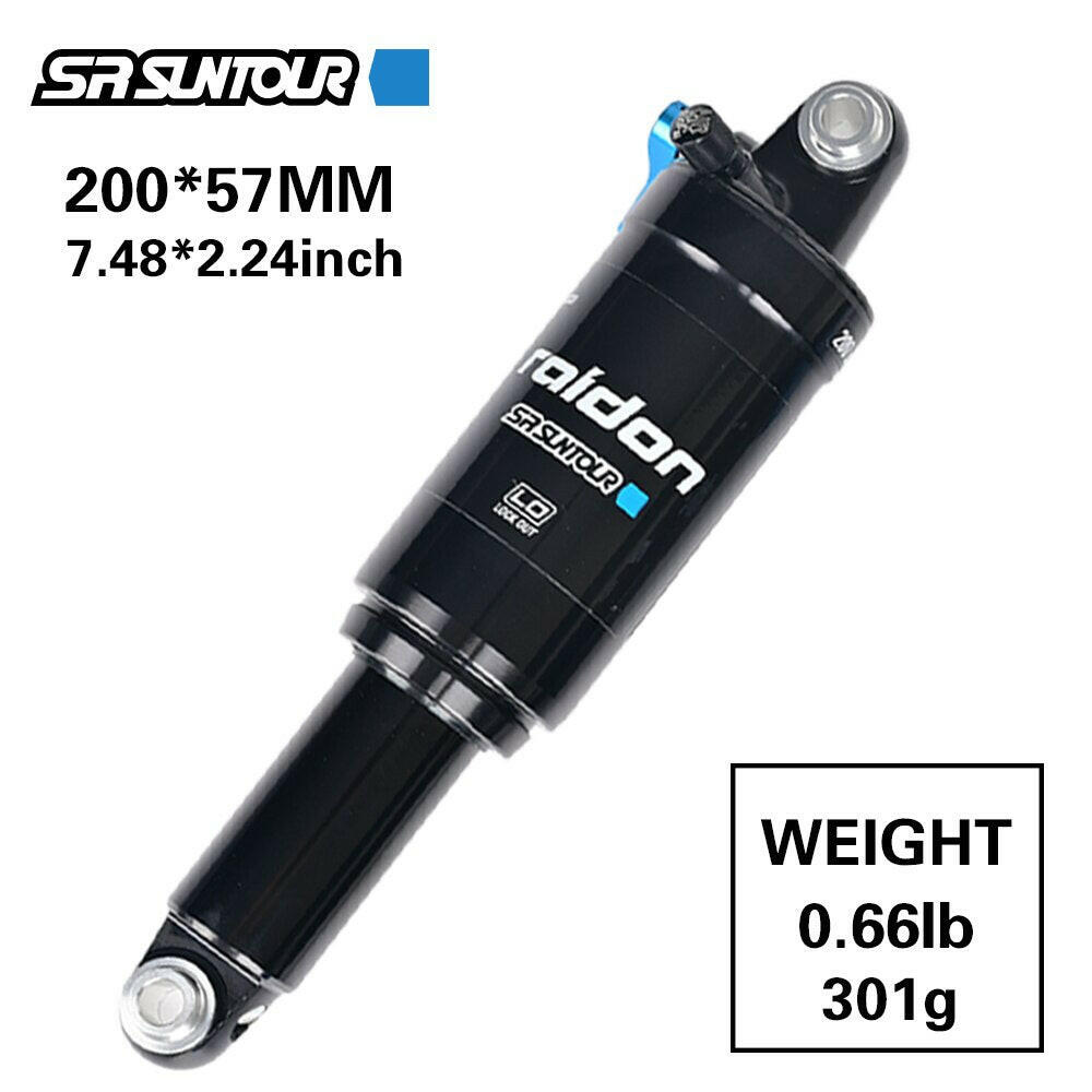SR SUNTOUR Downhill MTB Bike Bicycle Rear Suspension Air Shock Absorber Hydraulic Speed Lock Out Rear Shock Bicycle Parts
