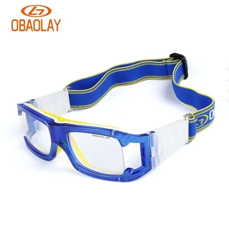 Durable Sports Prescription Football Goggle Full Frame Play Volley Basketball Glasses Professional Soccer Eyewear Eye Protection-WAYBIKER