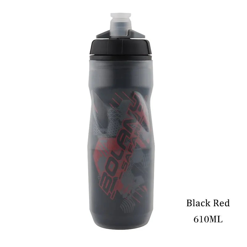 Bolany Bike Water Bottle 600ml Mountain Cycling Water Bottle PP5 Heat-And Ice-protected Bottle Outdoor Sports Cup-WAYBIKER