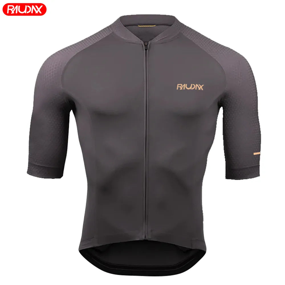 Men Cycling Jersey RAUDAX Top Quality Cycling Racing Bike Shirts Cycling Clothes Maillot Summer MTB Ropa Ciclismo Uniform Kit-WAYBIKER
