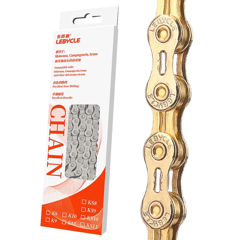 Lebycle MTB Road Bike Chain 6/7/8/9/10/11 Speed Chain Bicycle Parts High-Quality Durable Chains-WAYBIKER