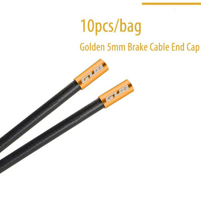 10pcs Bike Derailleur Shifter Brake Cable End Cap Housing Ferrules Cover for Road Mountain Bicycle Aluminium Alloy-WAYBIKER