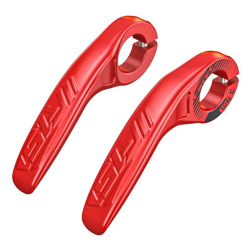 1 Pair Adjustable Bike Grip Bar End Handle Auxiliary Riding Horn Rest Handlebars Cycling Fatigue Relief Bicycle Accessories-WAYBIKER