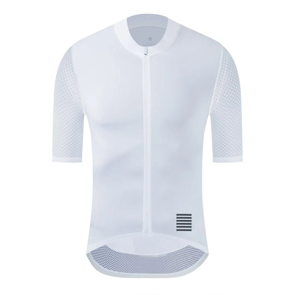 Men Cycling Jersey Short Sleeve Reflective Summer MTB Maillot Shirt Downhill Jersey Pro Team Mountain Bicycle Clothing-WAYBIKER