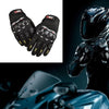 1pair Motorcycle Gloves Riding Protective Gear Motorcycle Sporting Goods Half-finger Riding Equipment Modification Accessories-WAYBIKER