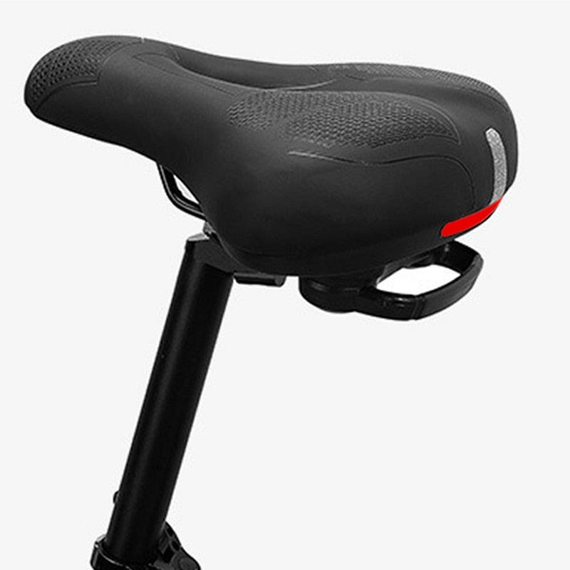 Soft Comfortable Bicycle Saddle Cycling MTB Saddle Hollow Breathable Widening Thickening Shock Absorber Mountain Bike Seat-WAYBIKER