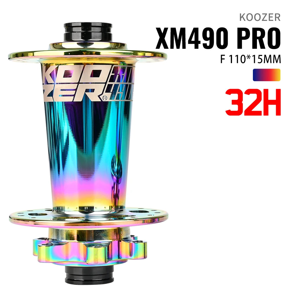 2024 KOOZER XM490 PRO BOOST Mountain Bike Hubs Steel shaft Sealed Bearing 148x12MM 110x15MM 141x5MM 28H 32 Holes Noise hub