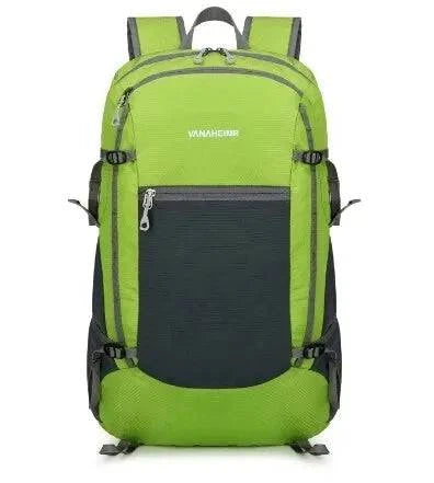 Portable Foldable Waterpr Backpack Folding Mountaineering Bag Ultralight Outdoor Climbing Cycling Travel Knapsack Hiking Daypack-WAYBIKER