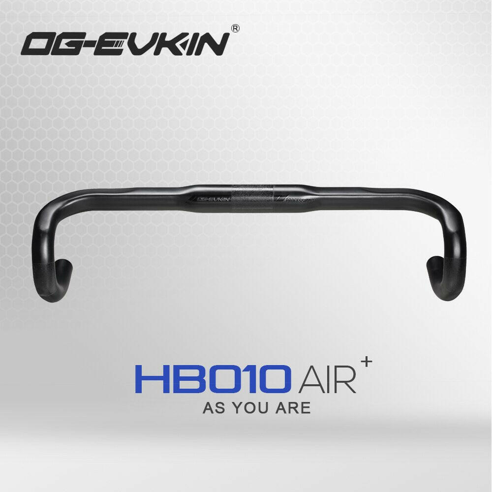 OG-EVKIN Carbon Fiber Handlebar Road Bike Drop Bar Bicycle Handlebar Road Bike Handlebar 31.8mm 400/420mm Bicycle Parts Black UD-WAYBIKER