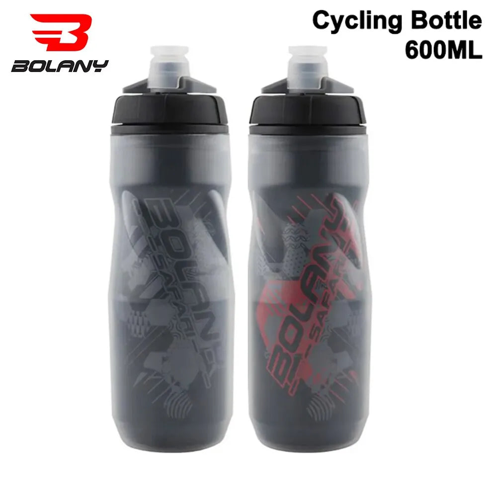 Bolany Bike Water Bottle 600ml Mountain Cycling Water Bottle PP5 Heat-And Ice-protected Bottle Outdoor Sports Cup-WAYBIKER