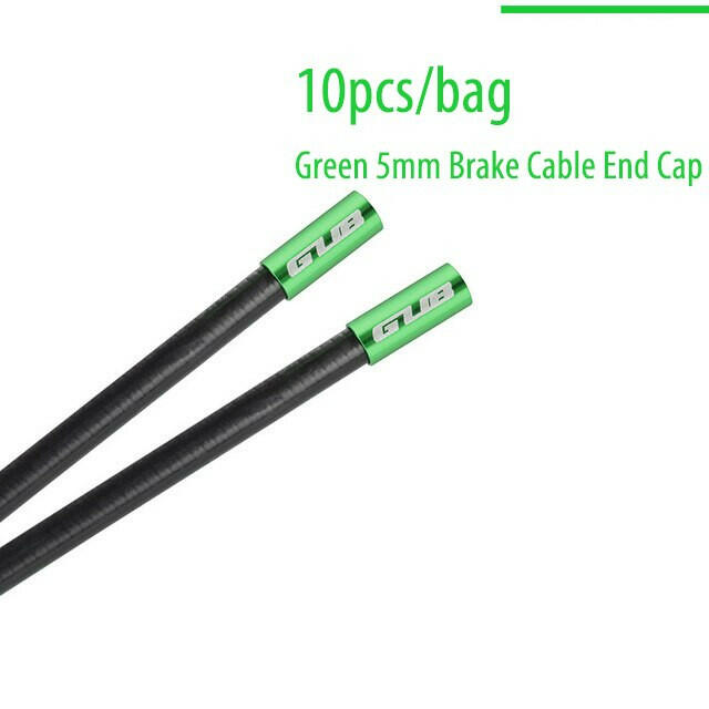 10pcs Bike Derailleur Shifter Brake Cable End Cap Housing Ferrules Cover for Road Mountain Bicycle Aluminium Alloy-WAYBIKER