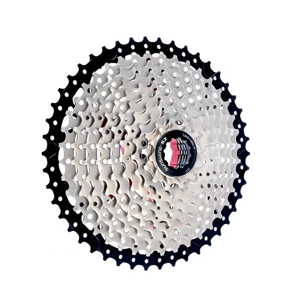 SUNSHINE Bicycle Cassette 8/9/10/11/12Speed Freewheel 32/36T/40T/42T/46T/50T/52T Sprocket HG Structure Flywheel For SHIMANO/SRAM-WAYBIKER