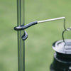 1/2Pcs Outdoor Lamp Hook Hanger Pole Mount Hooks Black Pole Attachment Hanger Multifunctional Camping Lights Hook Accessories-WAYBIKER