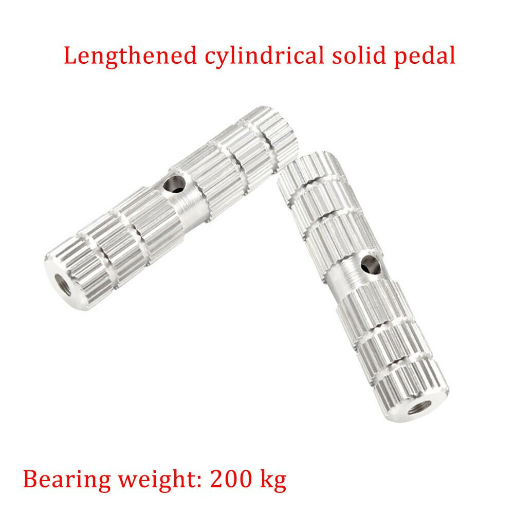 1 Pair Bicycle Pedals Axle Foot Rest Pegs Aluminum Alloy Anti-Slip BMX Bike Rear Wheel Pedal Bike Accessories-WAYBIKER