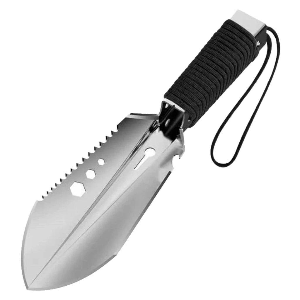 8 in 1 Multi-Tool Camping Shovel Outdoor Portable Hand Shovel with Storage Pouch for Hiking Backpacking Gardening-WAYBIKER