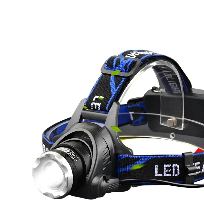 Super Powerful Sensor Headlamp USB Rechargeable LED Headlight Flashlight 18650 Fishing Head Lantern Camping Waterproof Head Lamp-WAYBIKER