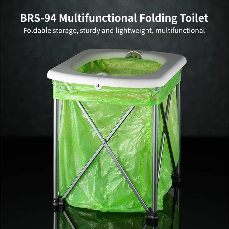 Brother BRS-94 Multi functional Folding Garbage Toilet Portable Travel Car Toilet Emergency Mobile Toilet-WAYBIKER