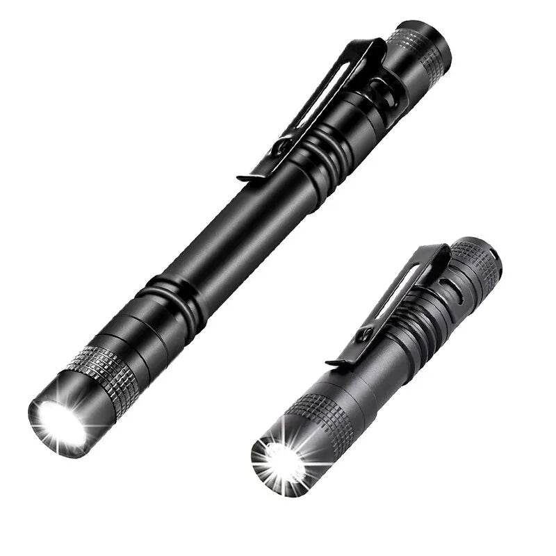 Mini Portable LED Pen Light Pocket Ultra Bright High Lumens Handheld Flashlight Linterna Torch For Camping Outdoor Emergency-WAYBIKER
