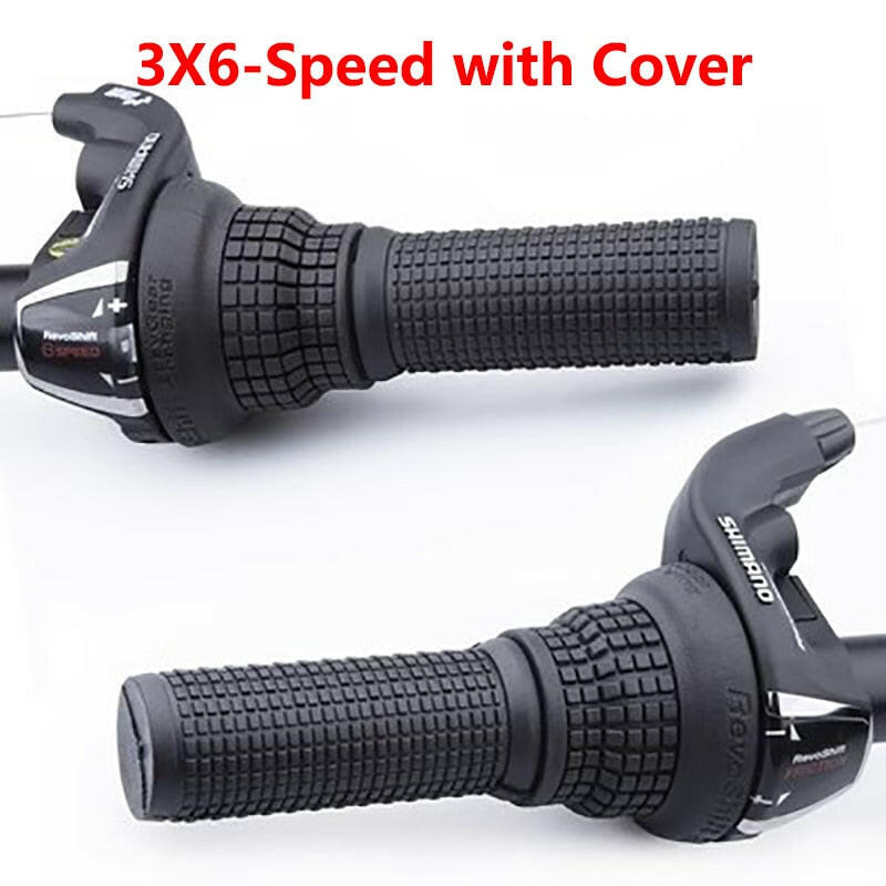 Shimano Tourney SL-RS35 Revoshift grip bike Twist Shifter lever 3*6s 3*7s 18S 21s bicycle Comb with grips RS35 as RS31 RS36-WAYBIKER