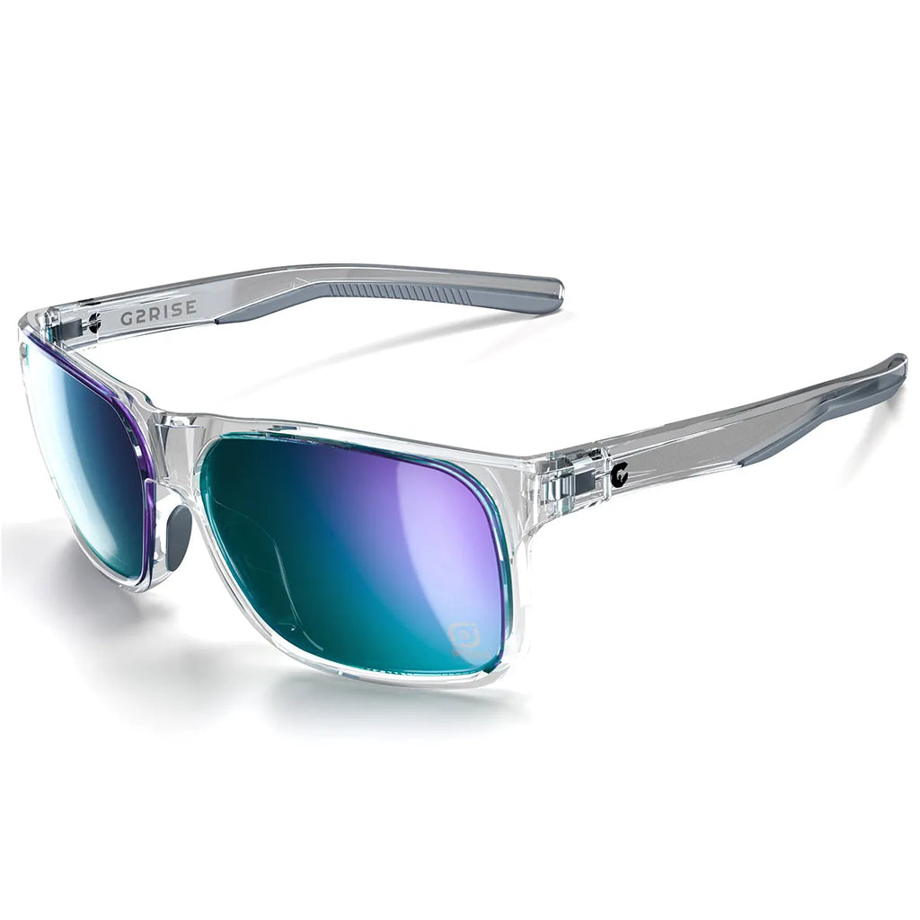 G2RISE Polarised Sunglasses Men Women UV400 Protection - with Strap & Case for Fishing Driving Running Golf Outdoors Sports-WAYBIKER
