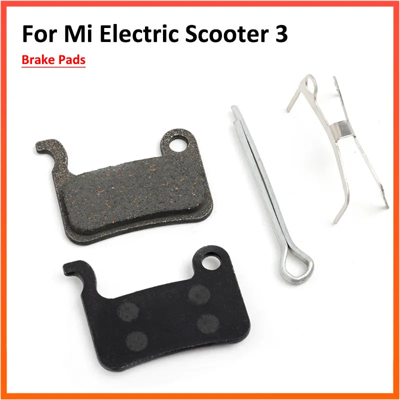 Brake Pads for Xiaomi Scooter 3 Semi-Metallic or Fill-Metallic Pad 2 Pcs MI 3 Brake Disc Replacement Parts-WAYBIKER
