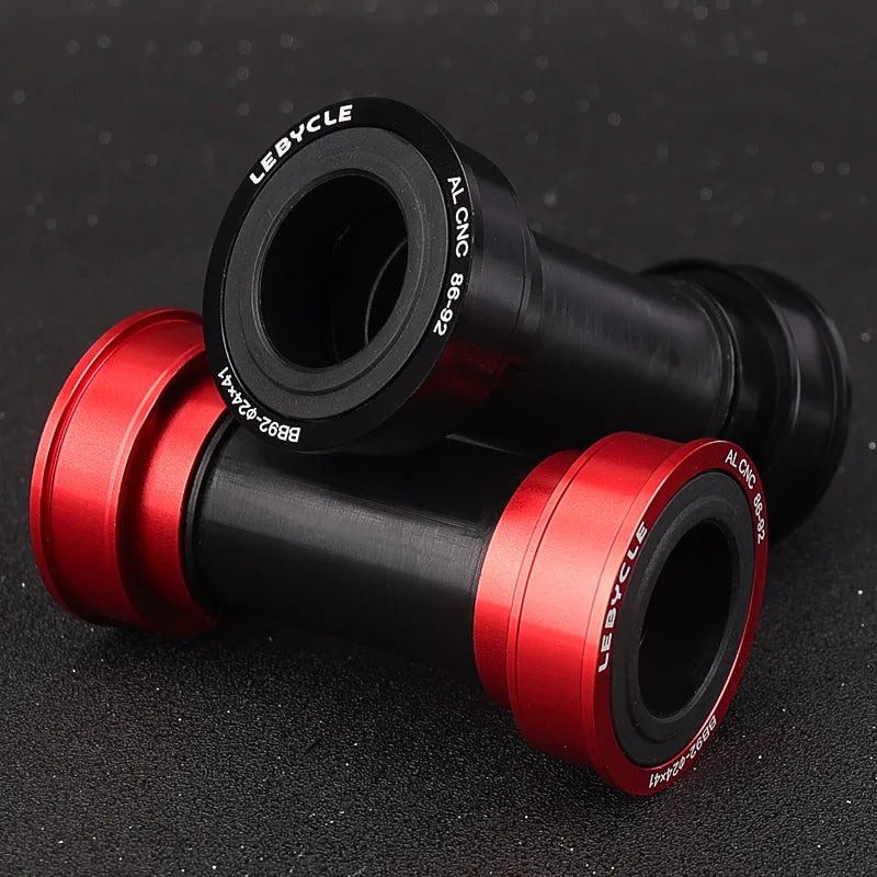 Lebycle BB92 MTB Road Bike Press Fit Bottom Bracket 41mm length BB86-92mm 24mm Crankset Fits for Shimaxx SRAAM GXP-WAYBIKER