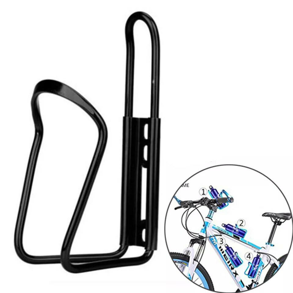 Aluminum Alloy Bicycle Bottle Holder Cycling Bicycle Drink Water Bottle Rack Holder Mount for Mountain Folding Bike Cage-WAYBIKER