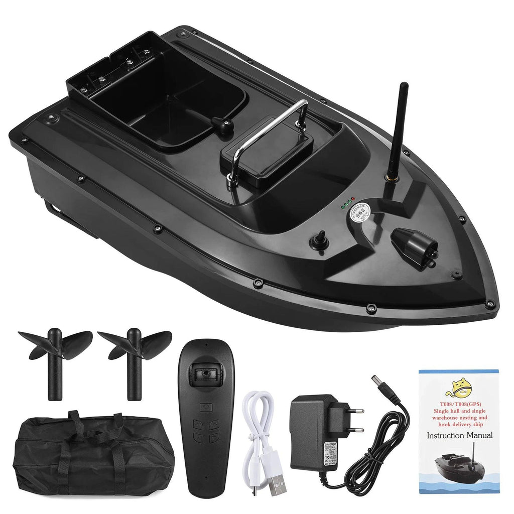500M Wireless Remote Control Fishing Bait Boat Fishing Feeder Ship Fishing Equipment 1.5KG Load For Outdoor Fishing-WAYBIKER