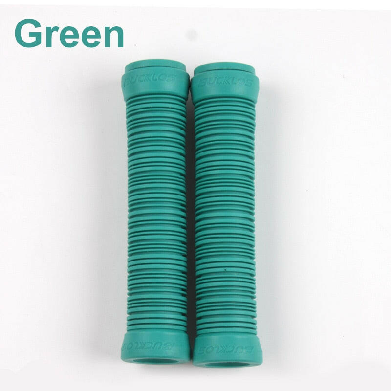 BUCKLOS Bicycle Grips MTB Grips Anti-skid Shock Absorber Silicone Bike Handlebar Grip with Bar End Plug Bicycle Accessories-WAYBIKER