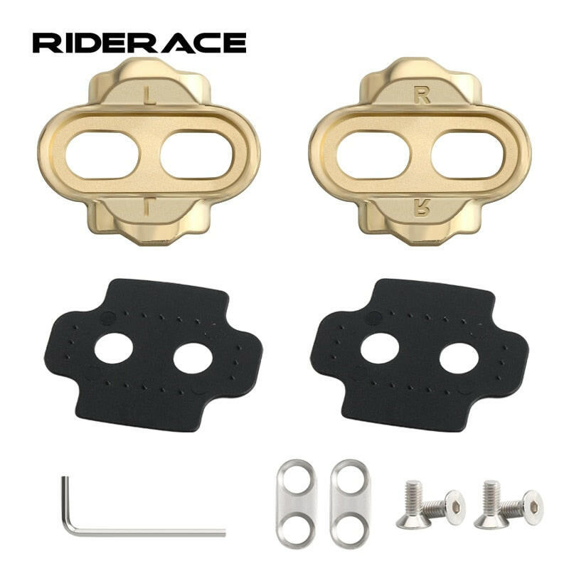 Bicycle Premium Pedals Cleats Mountain Bike For Crank Brother For Eggbeater Candy Smarty Mallet Pedal Copper MTB Accessories
