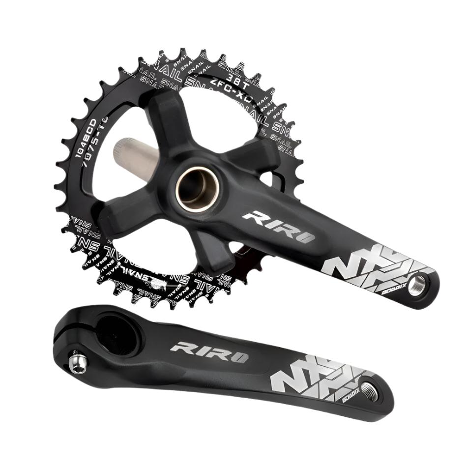 GOLDIX NX Bicycle Crankset 104BCD Wide Narrow 32-42T Chainring 170/175mm Forged Crank Compatible with SHIMANO/SRAM 11-12Speed-WAYBIKER