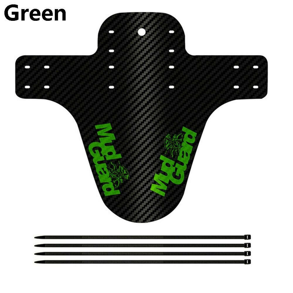 Colorful Mud Guard Wings Carbon Fiber Cycling Accessories Front Rear Mudguard Mountain Bike Fenders Road Bicycle Parts