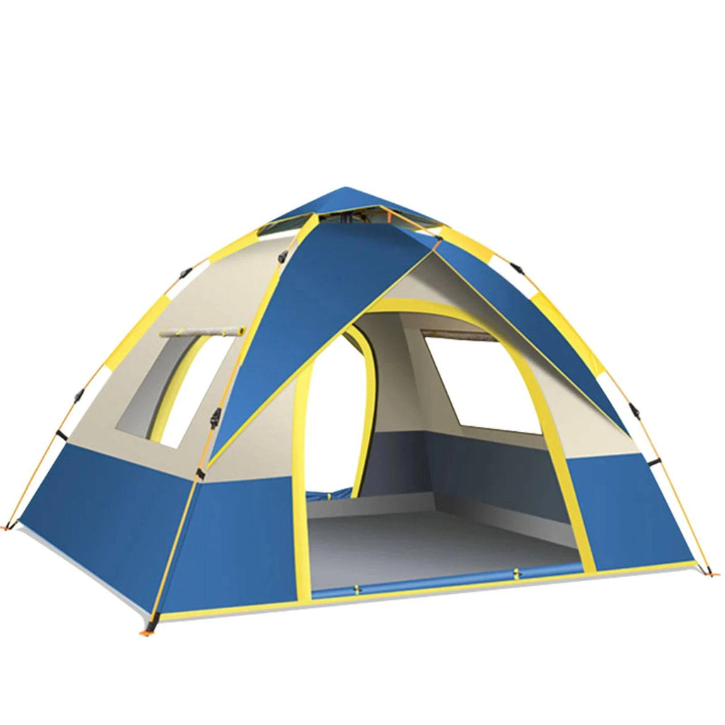 Outdoor Pop Up Tent Instant Automatic UV Protection Camping Tent Sun Shelter Shade for 1-2 Person / 3-4 Person Hiking Traveling-WAYBIKER
