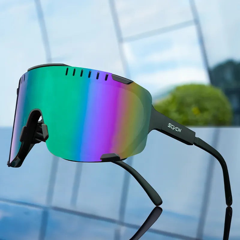 SCVCN Photochromic Sunglasses for Men Cycling Glasses Mountain Bike Road Bicycle Eyewear Pock Cycle Goggles UV400 MTB Biking-WAYBIKER