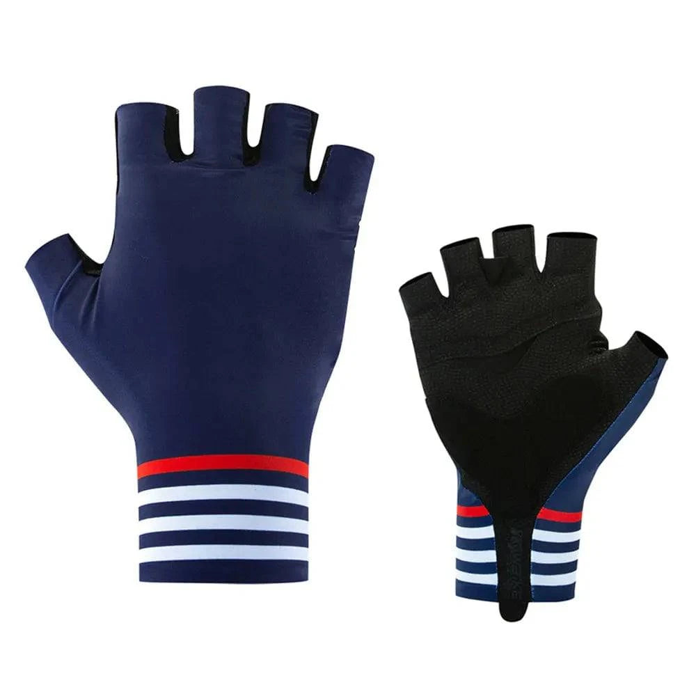 Ykywbike Cycling Men's Half Gloves Breathable Shockproof Cycling Gloves Fingerless Gloves Mtb Mountain Bicycle Gloves Sports-WAYBIKER