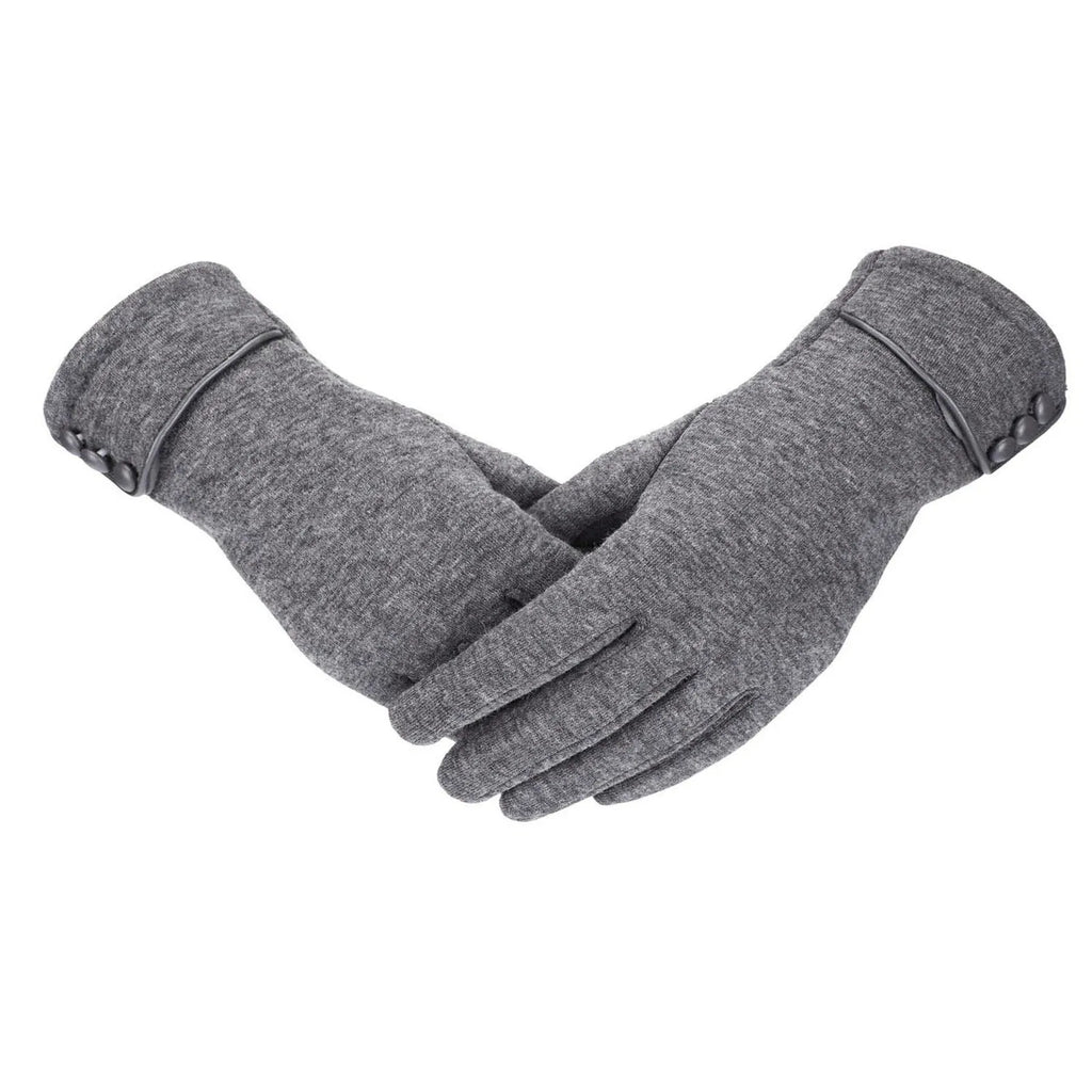 Women's Touchscreen Gloves Winter Warm Thermal Soft Lined Thick Texting Gloves Windproof Driving Gloves For Ladies-WAYBIKER