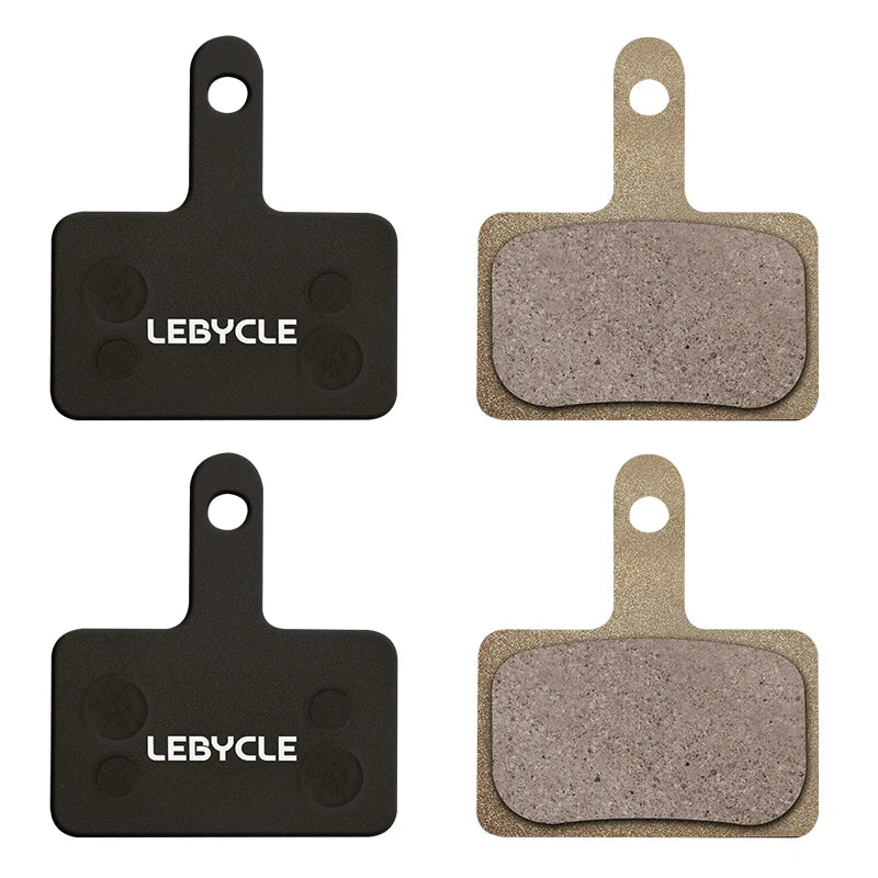 Lebycle 2Pairs High-Quality MTB Bike Resin Semi Metal Brake Pads Universal Hydraulic brake-WAYBIKER