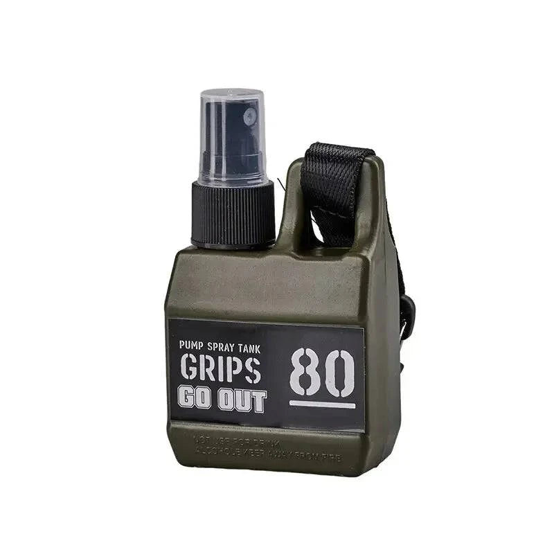 80ml Pump Spray Bottle Portable Empty Cosmetic Containers with Buckle Alcohol Perfume Refillable for Outdoor Camping Hiking-WAYBIKER